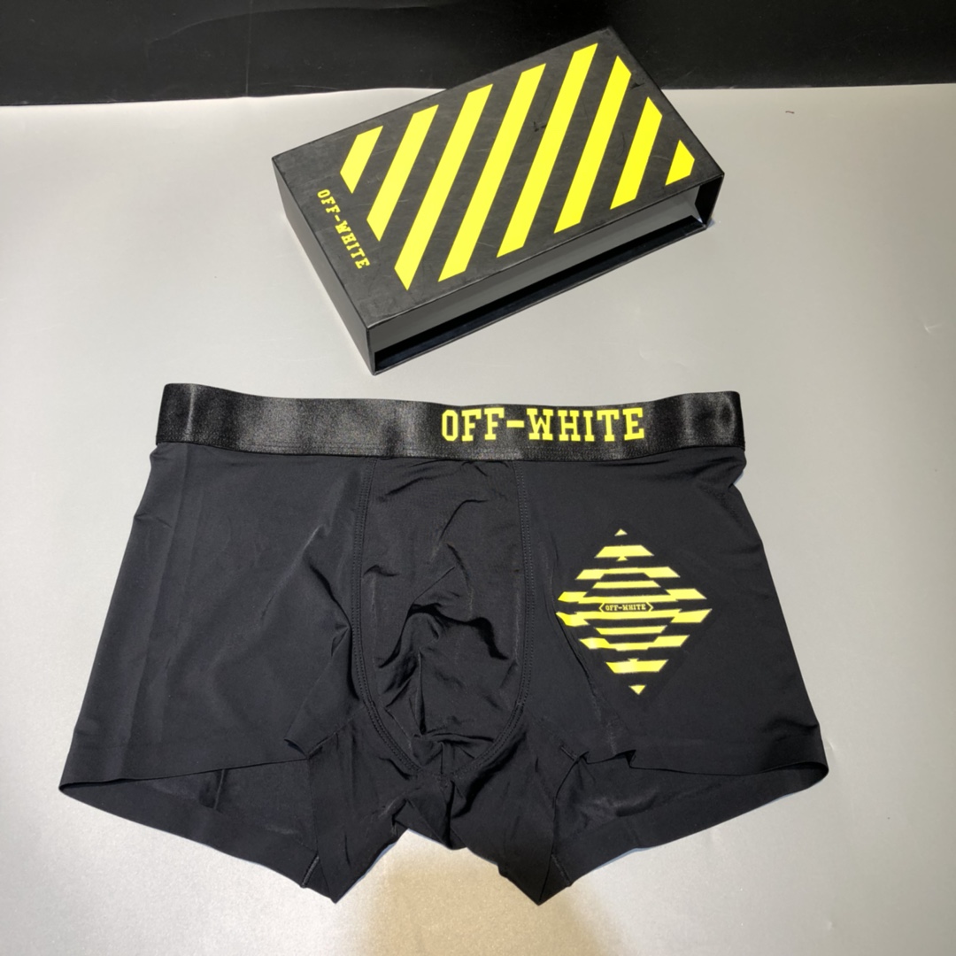  OFF-WHITE 经典系列 轻薄透设计，采用进口轻薄冰丝 轻薄透气丝滑 无痕裁剪 穿着无束缚感 触感