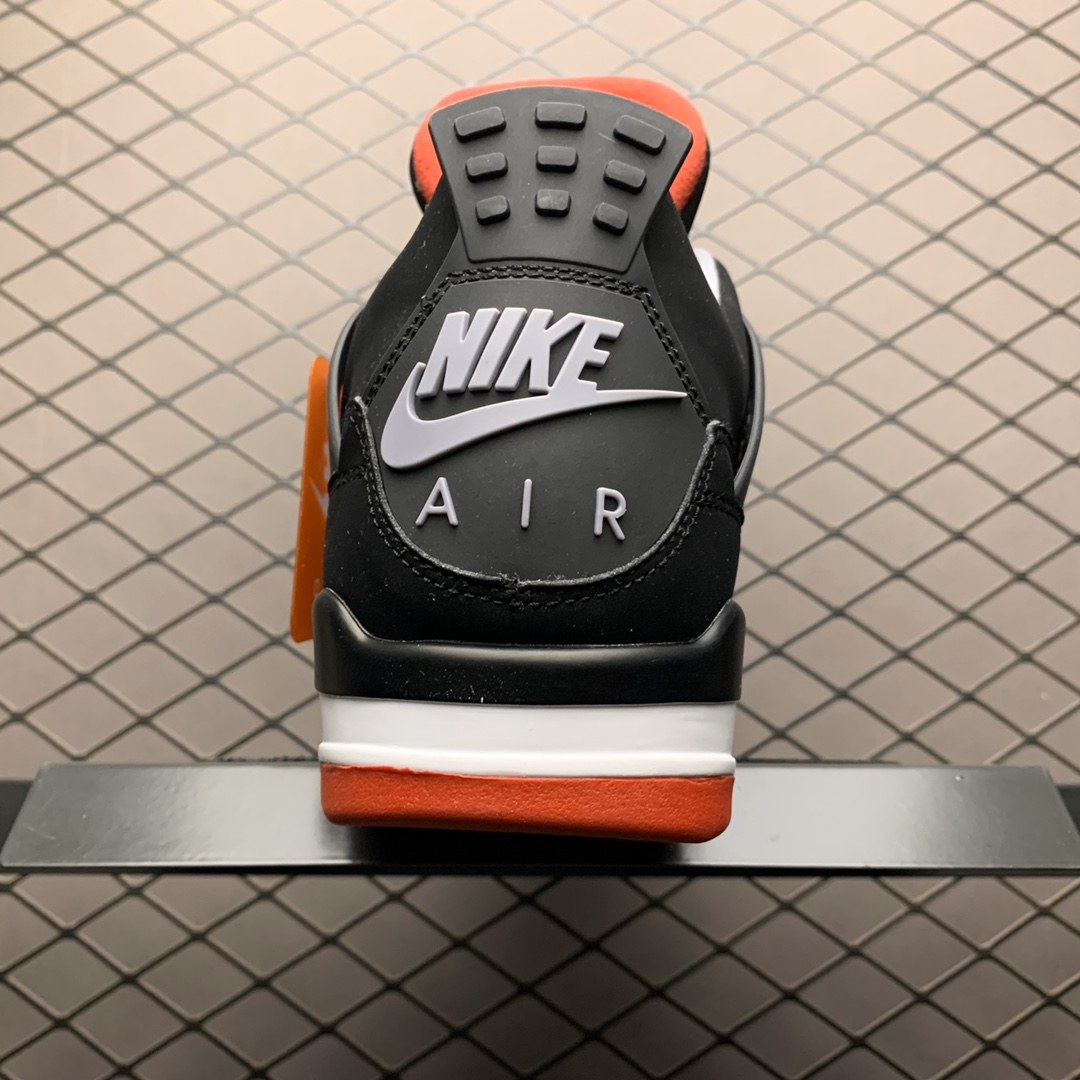 190  纯原B版本 Air Jordan 4 Retro ” Bred” AJ4乔4 复刻黑红文化篮球鞋 308497-060
