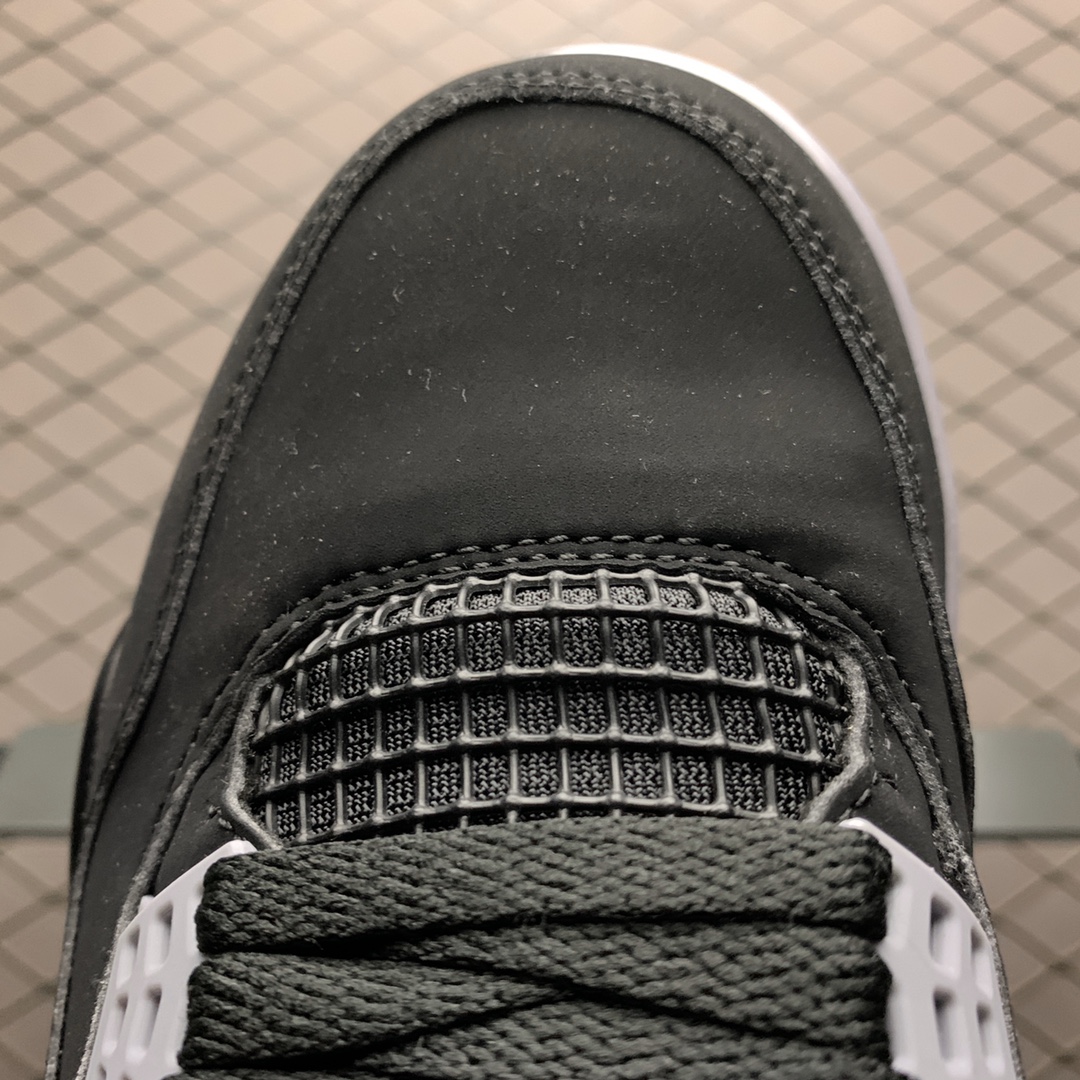 190  纯原B版本 Air Jordan 4 Retro ” Bred” AJ4乔4 复刻黑红文化篮球鞋 308497-060