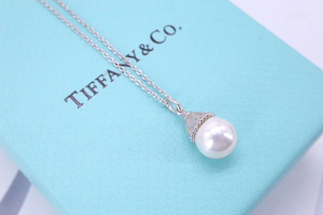 Tiffany & Co. 925纯银、蒂芙尼Tiffany&Co.珍珠项链
