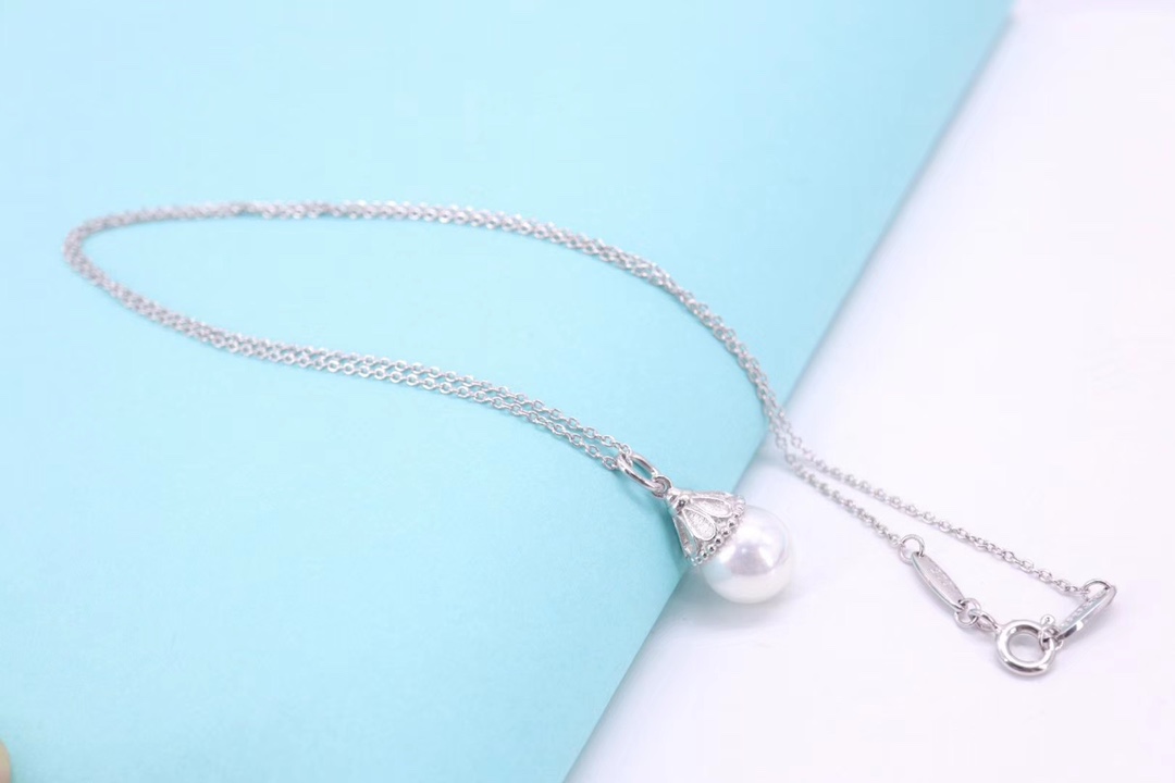 Tiffany & Co. 925纯银、蒂芙尼Tiffany&Co.珍珠项链