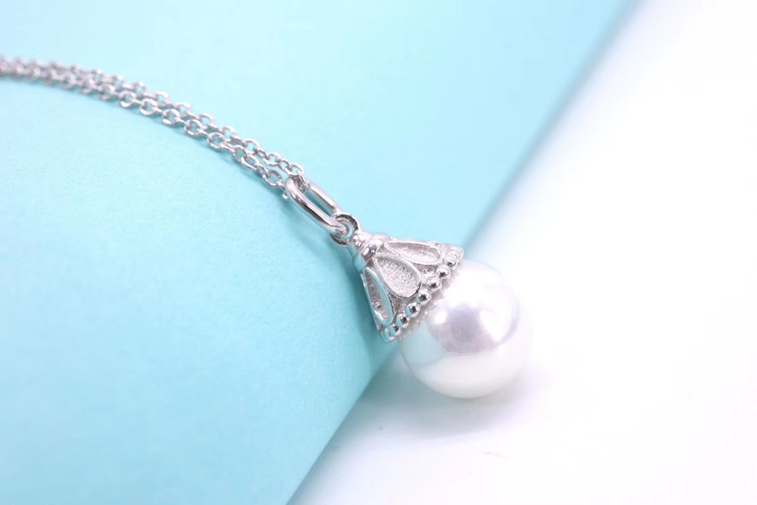 Tiffany & Co. 925纯银、蒂芙尼Tiffany&Co.珍珠项链