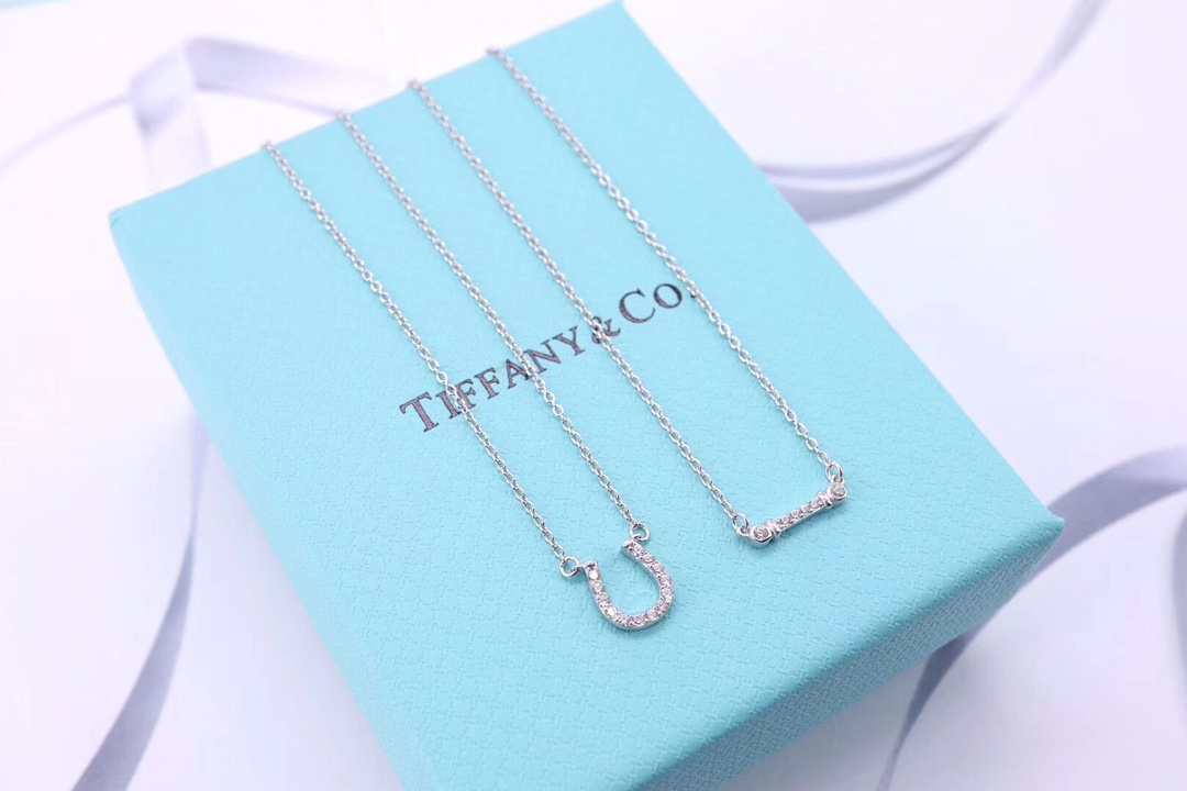 Tiffany & Co. 925纯银、Tiffany&Co. 小清新系列锁骨项链