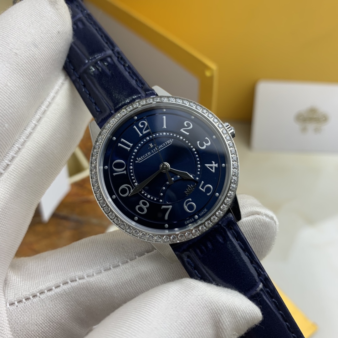 Cartier 皇家 积家约会系列女款蓝色表盘腕表