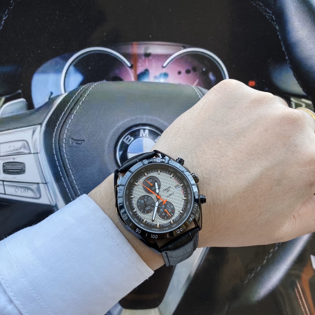 Skyshow Men’s Leisure Watch with Interchangeable Straps and Mineral Mirror – 42mm Size - 图片 7