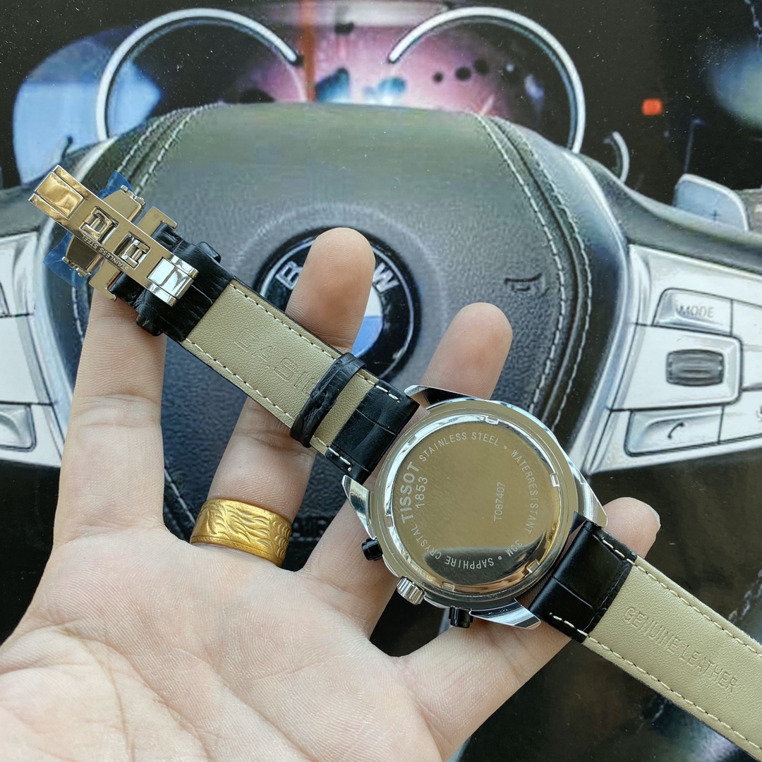 Skyshow Men’s Leisure Watch with Interchangeable Straps and Mineral Mirror – 42mm Size - 图片 9