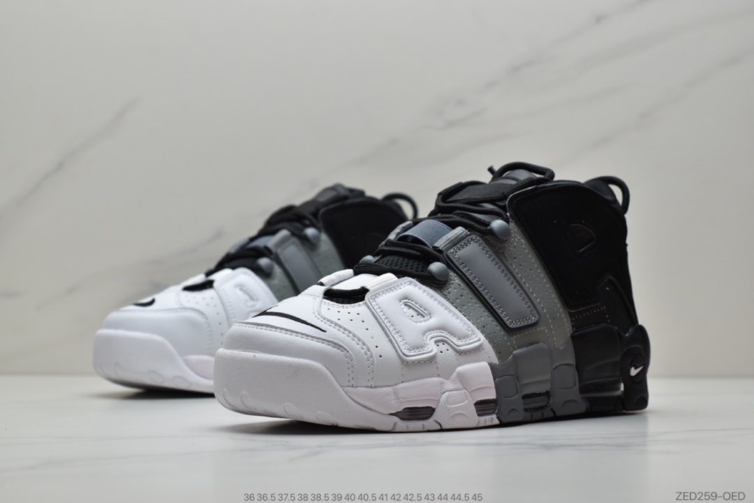 260 Nike Air More Uptempo OG 皮蓬系列“大AIR” 黑灰渐变原盒原标921948-002