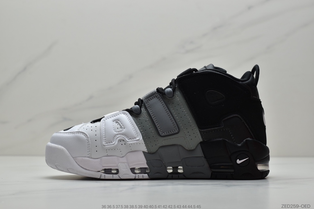 260 Nike Air More Uptempo OG 皮蓬系列“大AIR” 黑灰渐变原盒原标921948-002