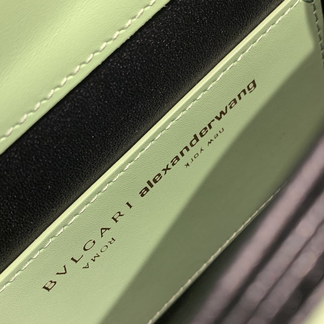 Alexander Wang X BVLGARI 合作限量款双层翻盖斜挎包288740