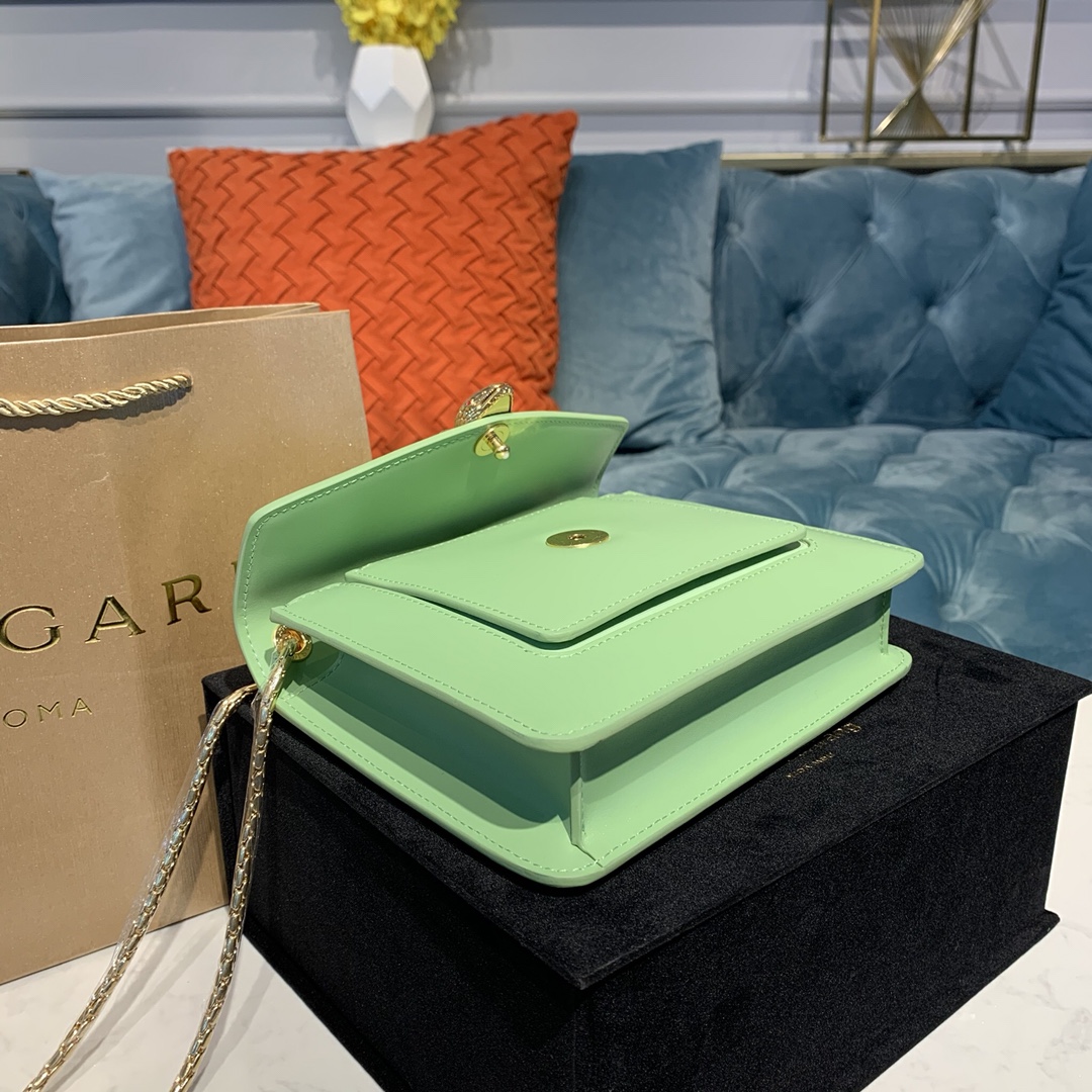 Alexander Wang X BVLGARI 合作限量款双层翻盖斜挎包288740