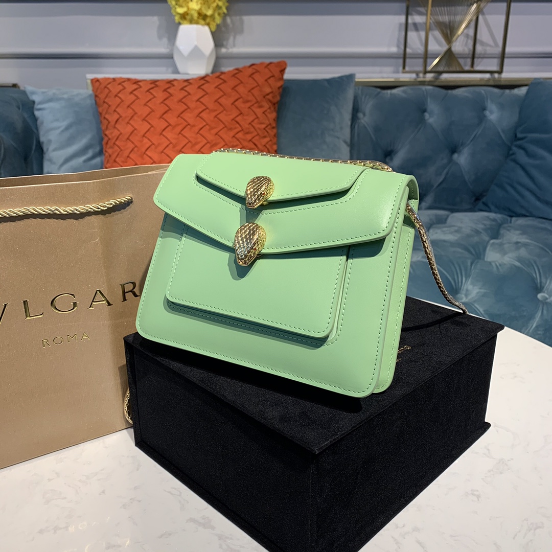 Alexander Wang X BVLGARI 合作限量款双层翻盖斜挎包288740