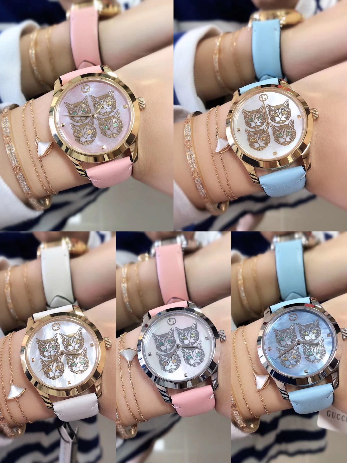 Gucci 一系列古驰女表