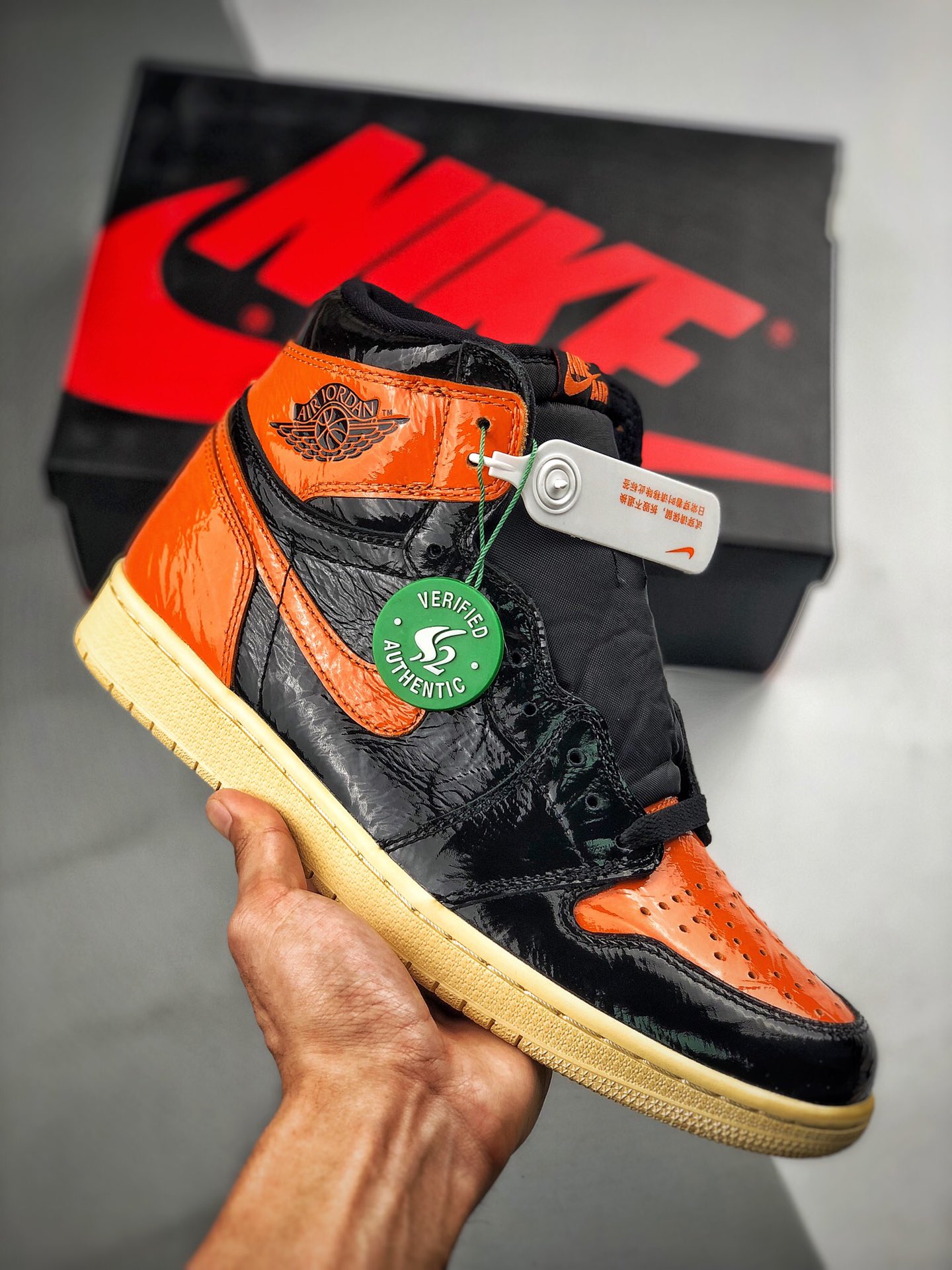 AirJordan 1 Retro "Shattered Backboard" Grasa Naranja Rota 3.0 N.º de artículo: 555088-028 Nuevo desarrollo, comparació…
