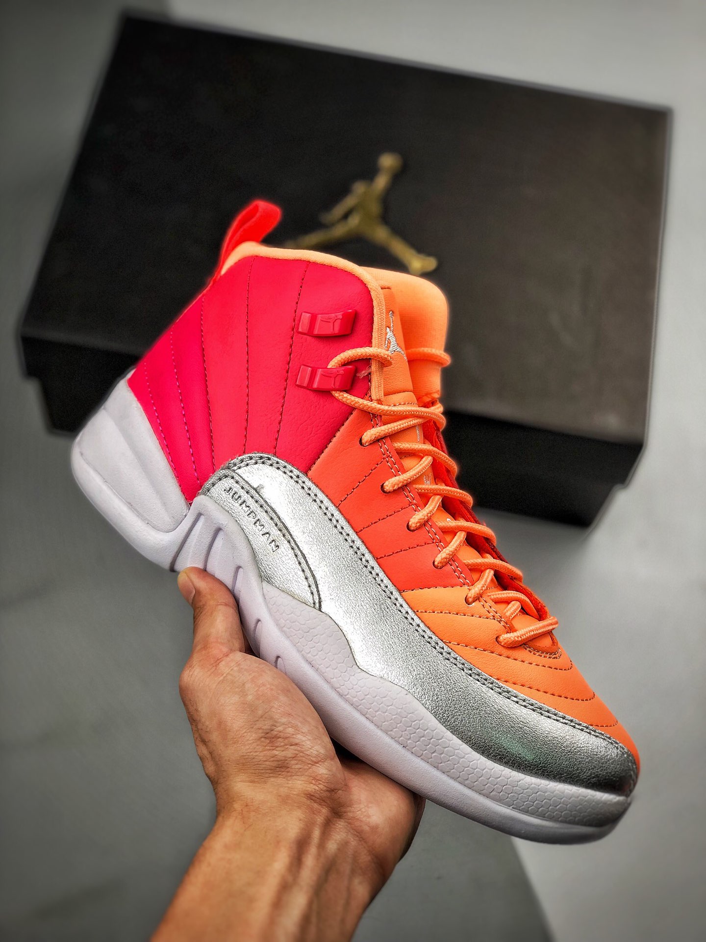 Admite pago contra reembolso Air Jordan "Hot Punch" Degradado neón, oferta exclusiva especial💥💥 Los que duden se arre…