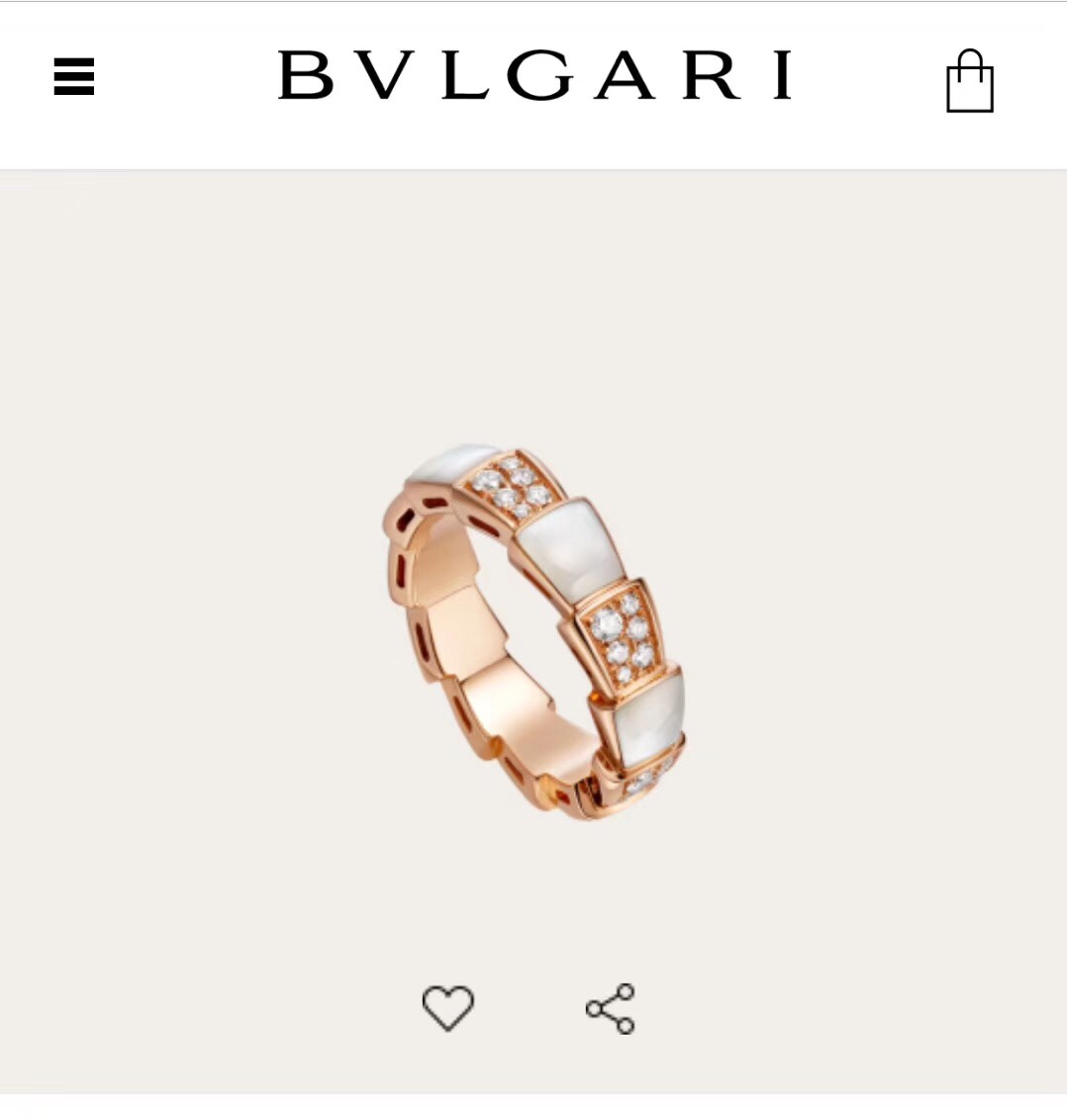 NO:102190,Baojia Serpemti series White Fritillar Wide Snake Ring Selected German imported s925 sterling silver material electroplated 18k gold with natural white Fritillar The highest version on the market Super beautiful size 5#6#7#8#9#, Bulgari ring, bvlgari, ring, pure silver19860909宝家Serpemti系列 白贝母宽版蛇戒指 精选德国进口s925纯银材质电镀18k金 搭配天然白贝母 市面最高版本级别 超美腻 码数5#6#7#8#9#,宝格丽戒指,bvlgari,ring,pure silver,Jewelry