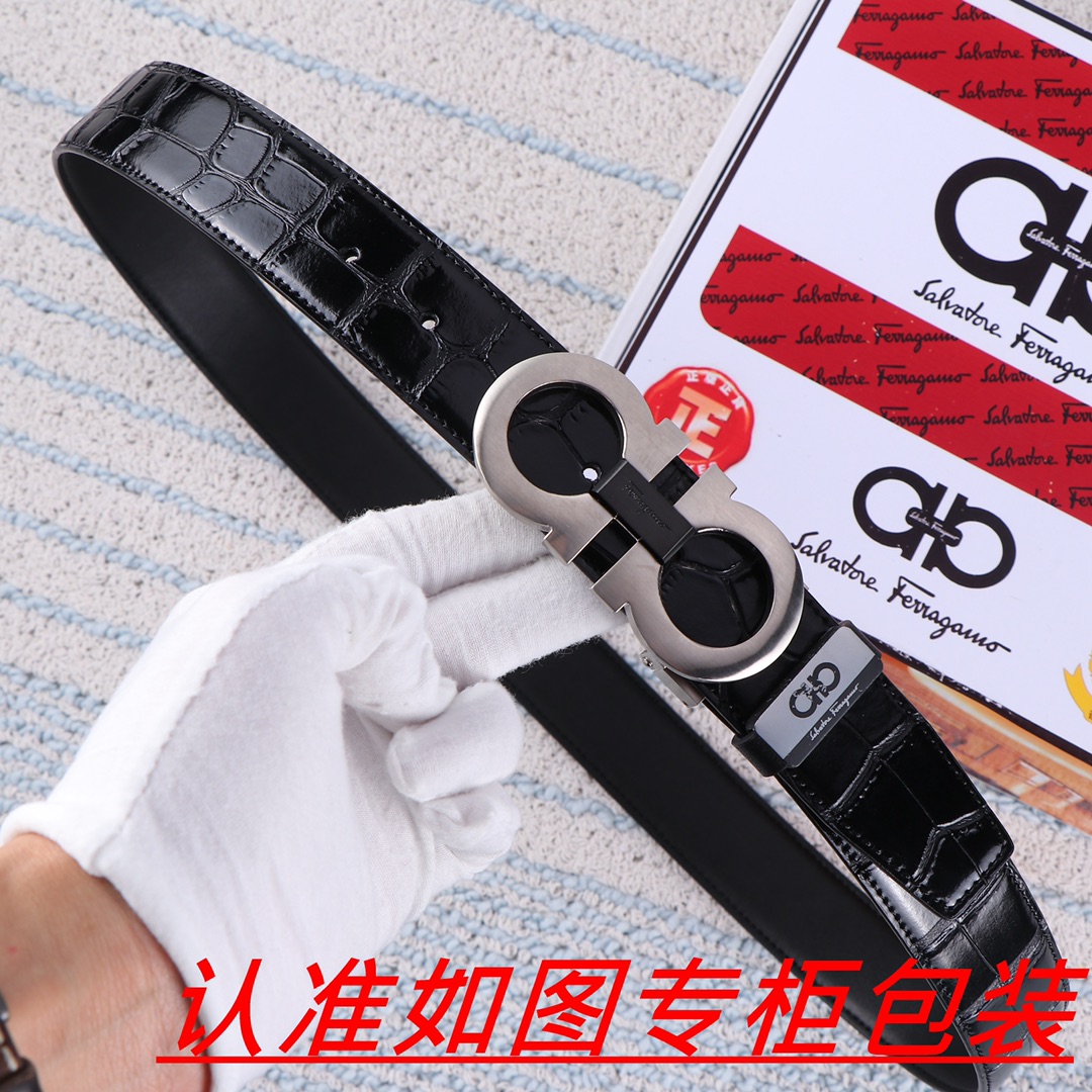 品名菲拉格木腰带️原单皮带材料百分百
