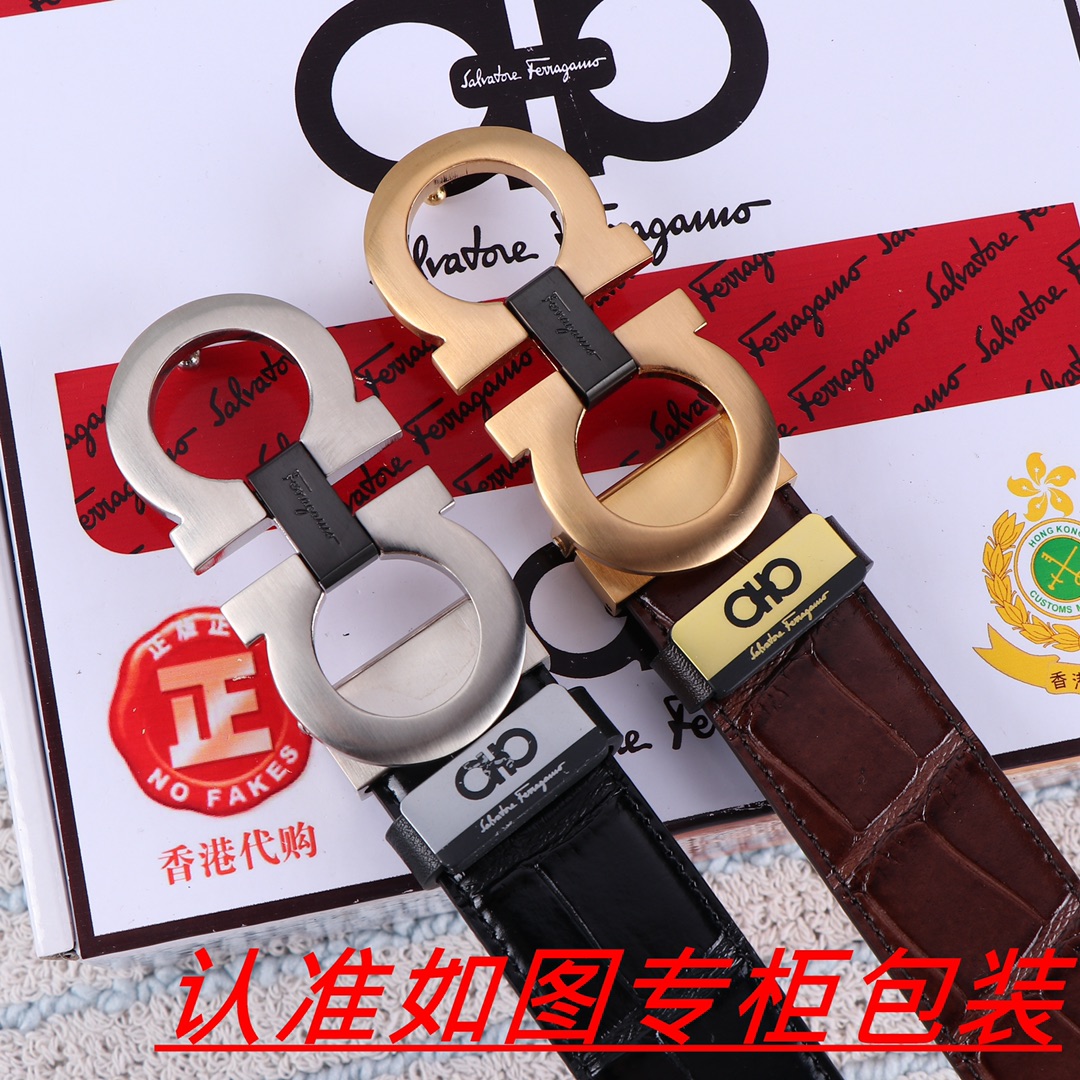 品名菲拉格木腰带️原单皮带材料百分百