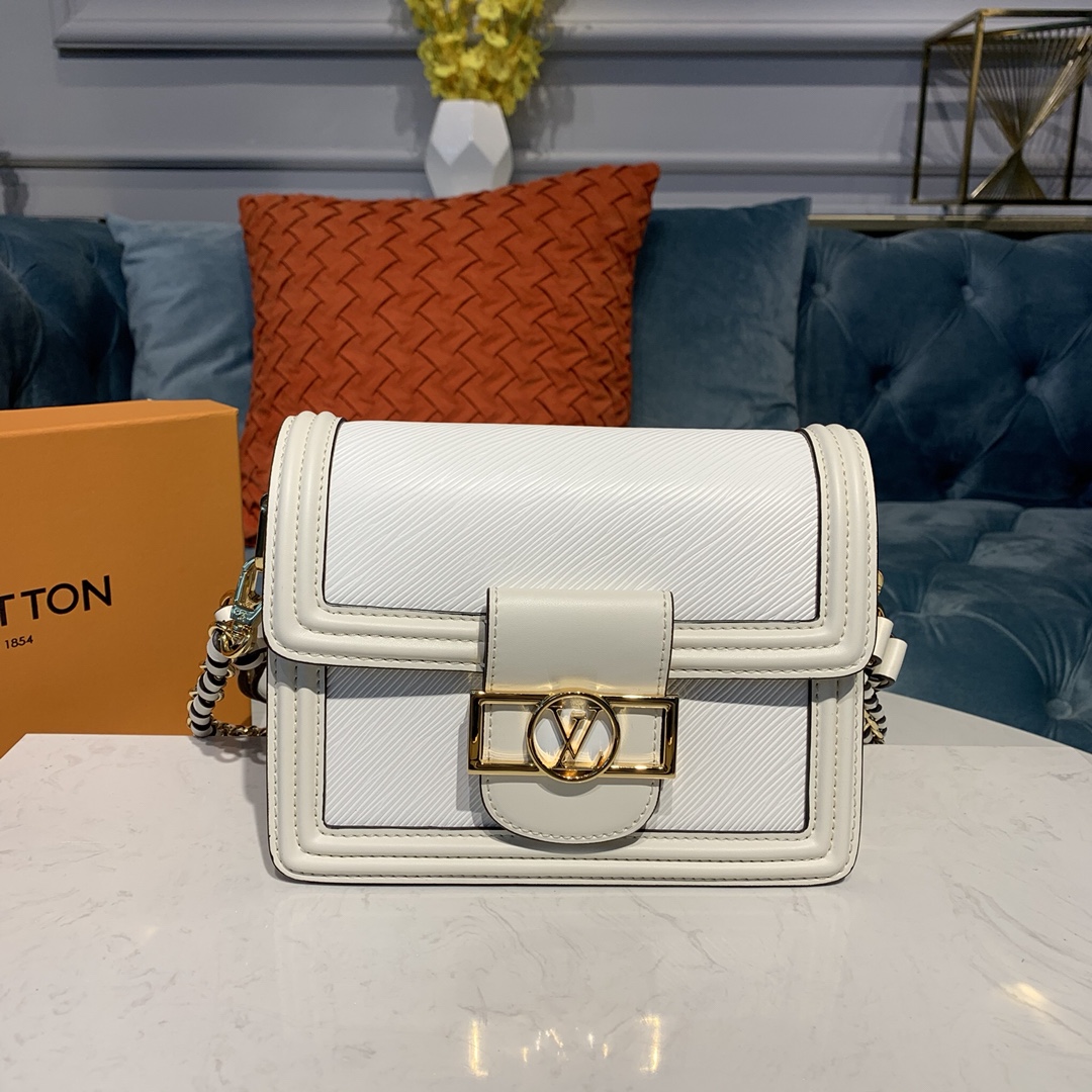 Louis Vuitton LV Dauphine Handbags Crossbody & Shoulder Bags Replica Shop
 Epi Chains M90499
