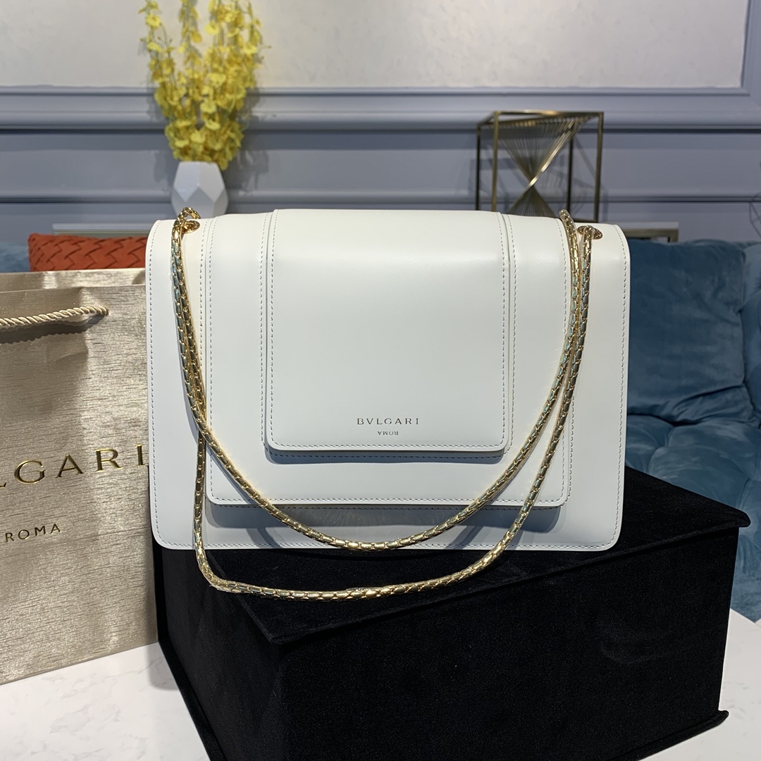 Alexander Wang X BVLGARI 合作限量款三层翻盖斜挎包288620