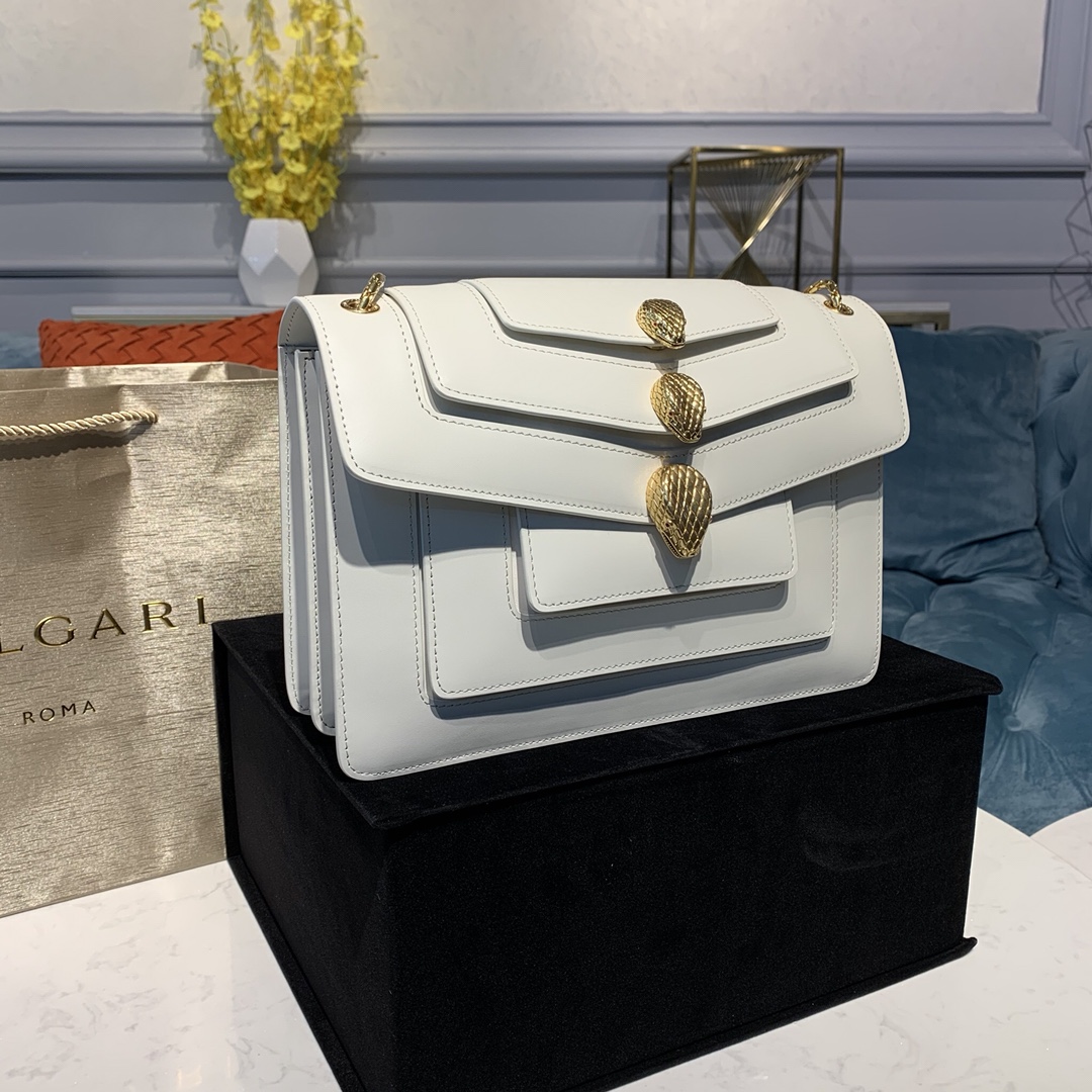 Alexander Wang X BVLGARI 合作限量款三层翻盖斜挎包288620
