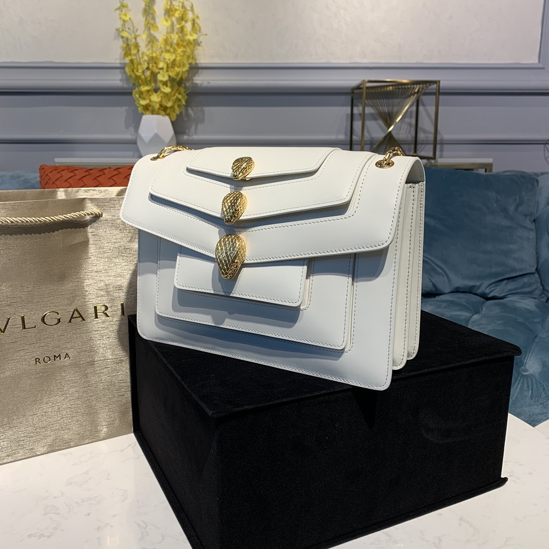 Alexander Wang X BVLGARI 合作限量款三层翻盖斜挎包288620