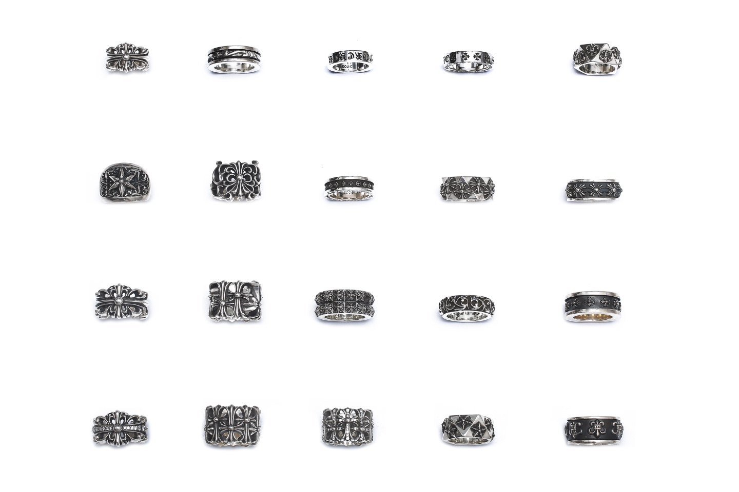 Chrome Hearts 克罗心Chrome hearts 戒指集合图