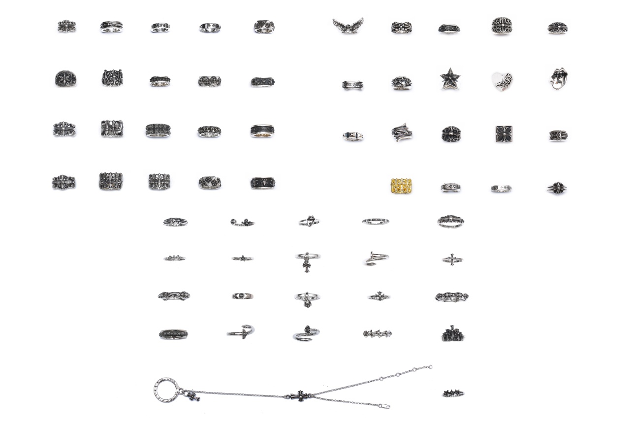 Chrome Hearts 克罗心Chrome hearts 戒指集合图