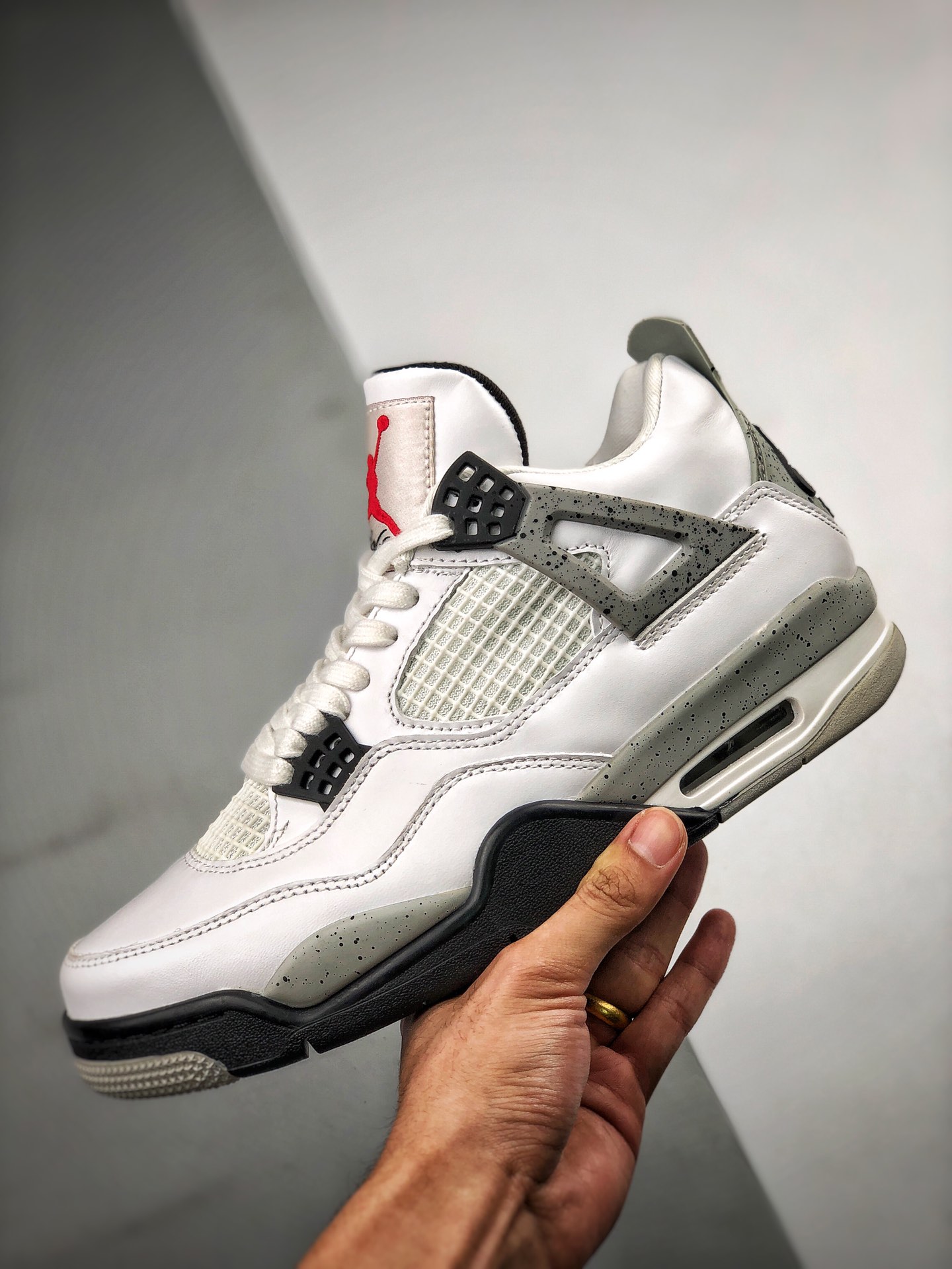 360  Air Jordan 4 Retro “White Cement” 白水泥 2016年复刻版本