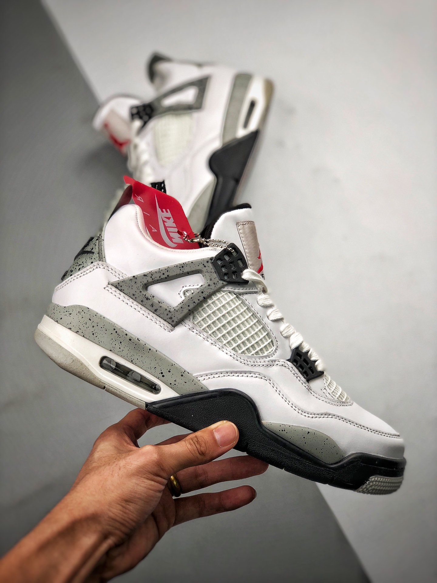 360  Air Jordan 4 Retro “White Cement” 白水泥 2016年复刻版本