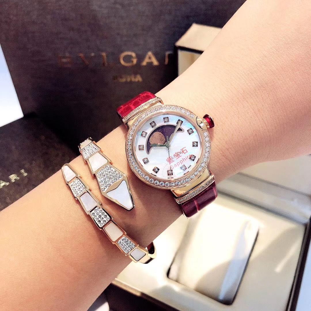 Bvlgari 宝格丽月相腕表