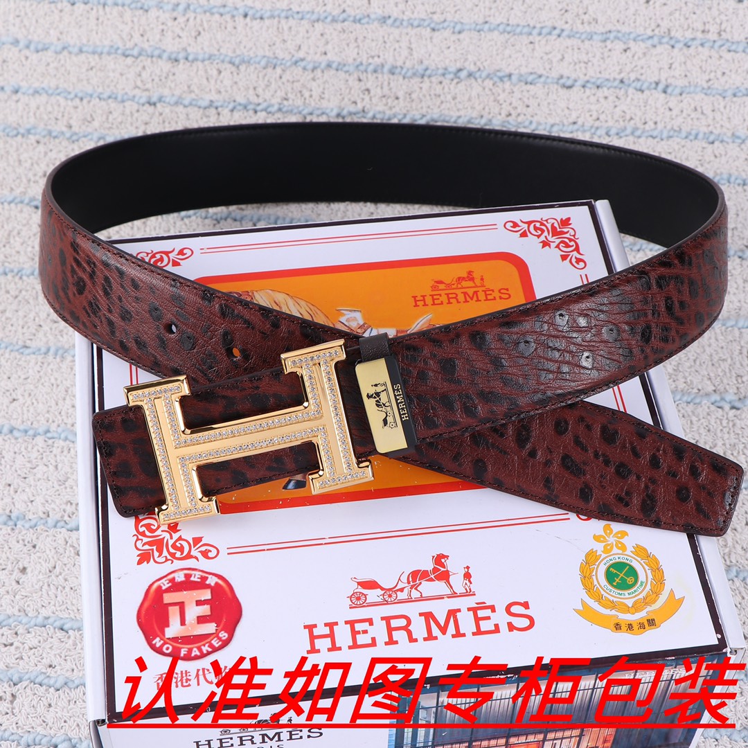 品名爱马仕...腰带️原单皮带材料百