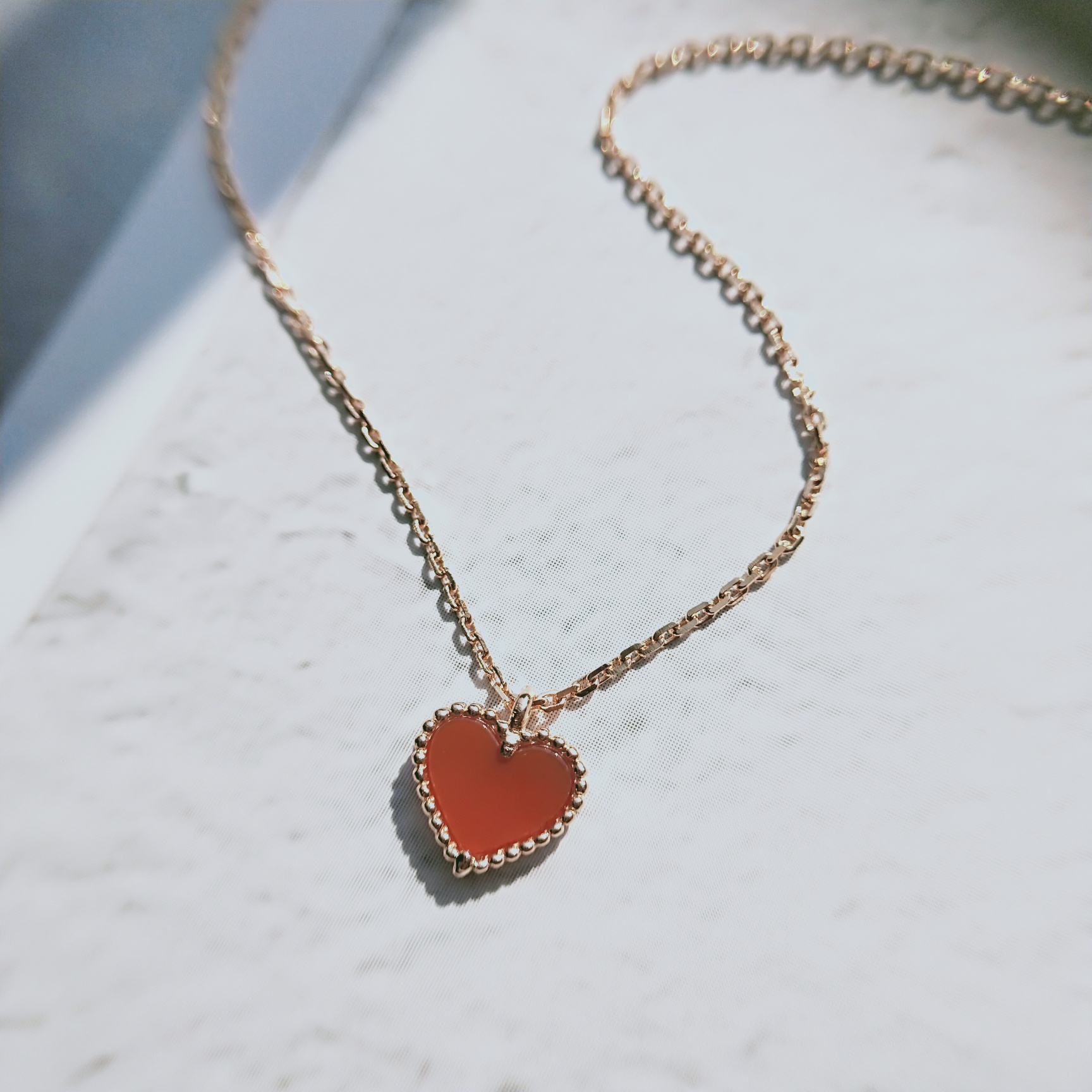 Van Cleef & Arpels vca 小红心项链