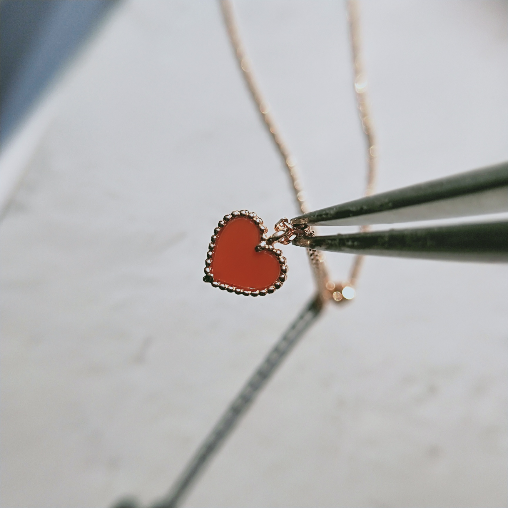 Van Cleef & Arpels vca 小红心项链