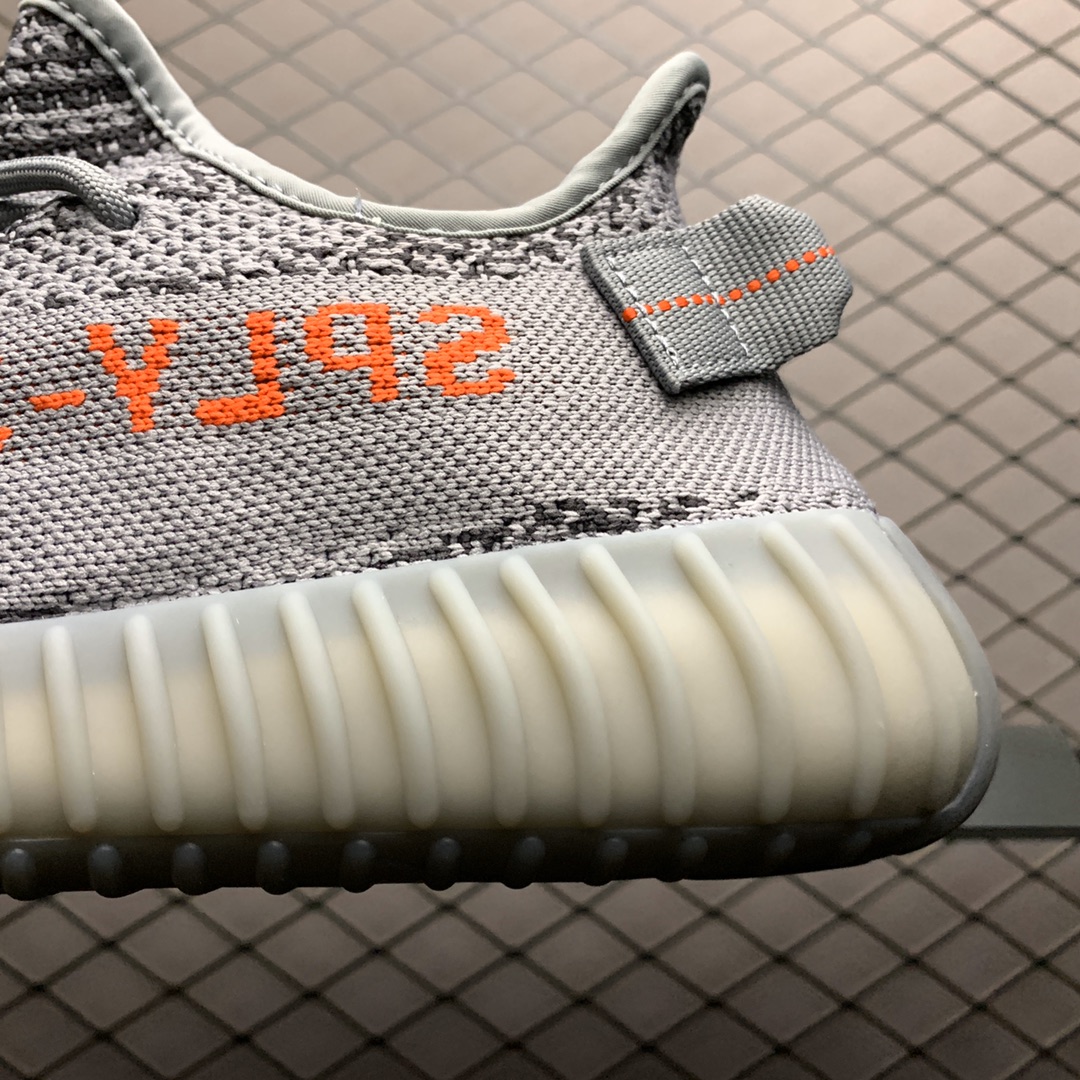 Adidas 阿迪达斯 Yeezy 350V2 "Beluga 2.0" 中文标版新灰橙 AH2203 侃爷椰子350 超低价走量 小P制造 4