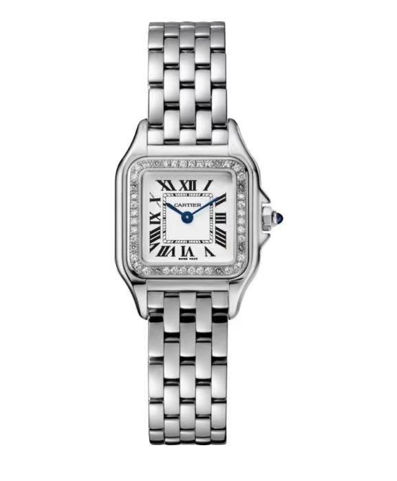 Cartier 皇家 卡地亚猎豹PANTHERE DE CARTIER系列女款镶钻腕表