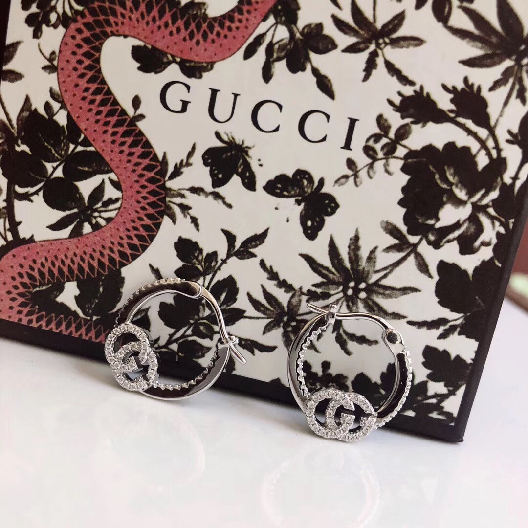 Gucci Jewelry Earring Women 925 Silver Fashion