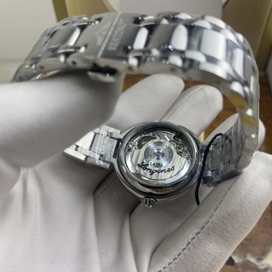 Longines 皇家 浪琴心月女款月相腕表