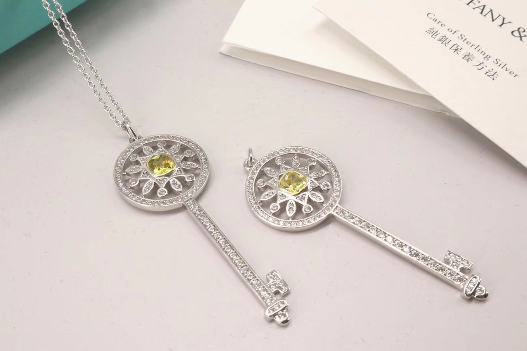 Tiffany & Co. Tiffany&Co.黄钻花型钥匙