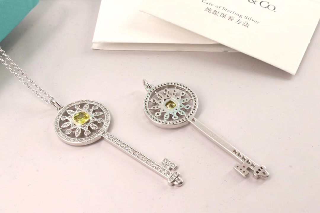 Tiffany & Co. Tiffany&Co.黄钻花型钥匙