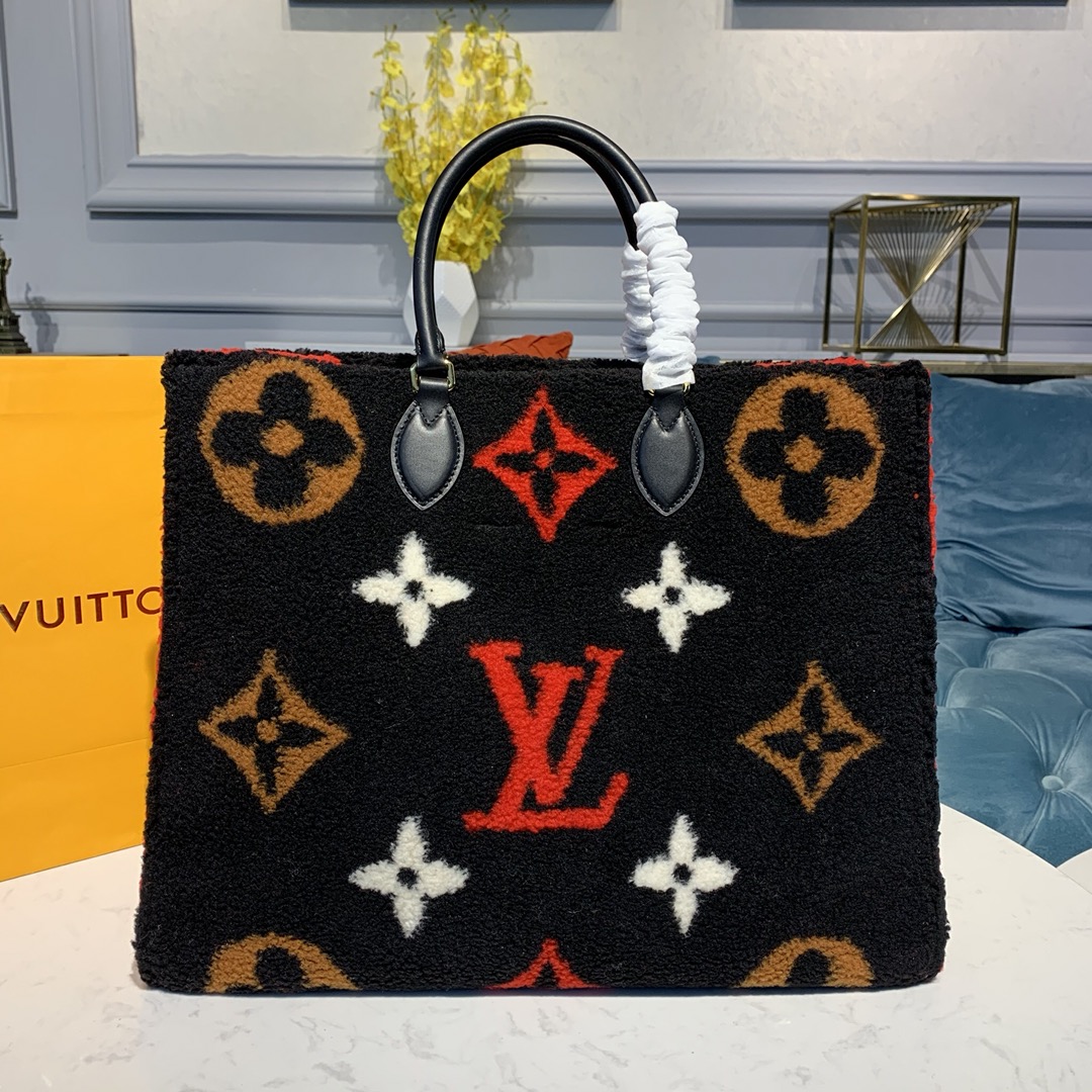 Louis Vuitton LV Onthego Bags Handbags Shop Now
 White Printing Velvet Fall/Winter Collection Mini M55421