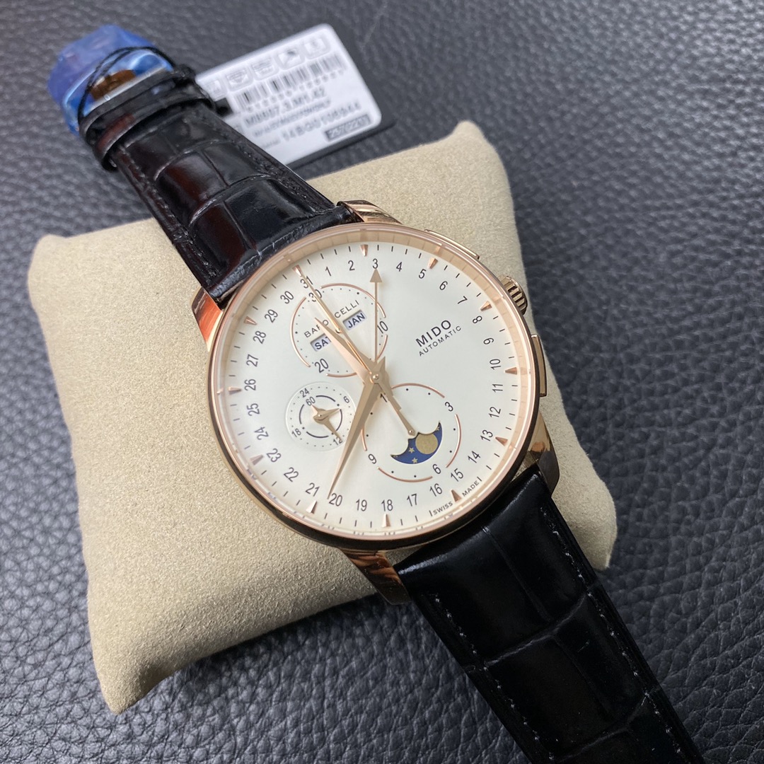 [MIDO Watches]Taiwan factory new product Baroncelli moon phase creative cool m