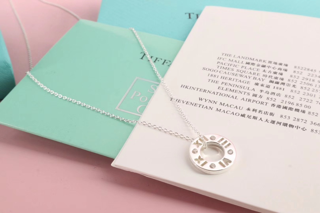 Tiffany & Co. Tiffany&Co. 罗马数字 锁骨项链