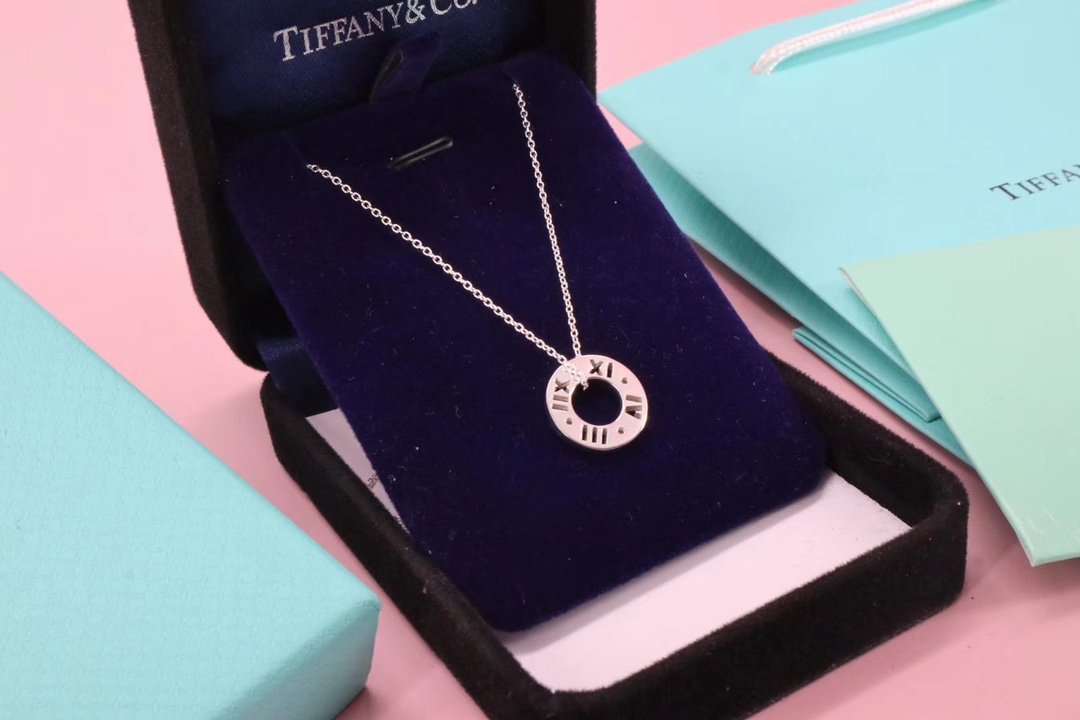 Tiffany & Co. Tiffany&Co. 罗马数字 锁骨项链