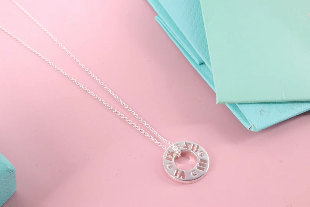 Tiffany & Co. Tiffany&Co. 罗马数字 锁骨项链