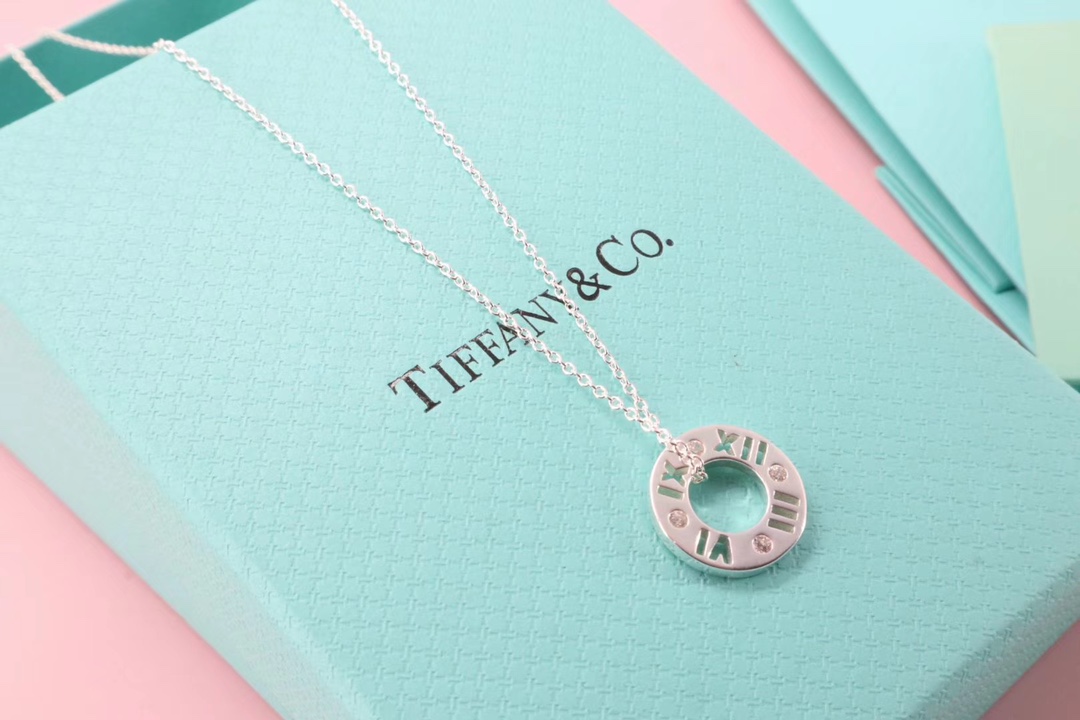 Tiffany & Co. Tiffany&Co. 罗马数字 锁骨项链