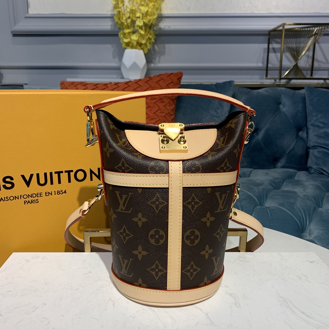 Louis Vuitton LV Duffle Handbags Bucket Bags Monogram Canvas Spring/Summer Collection Fashion M43587