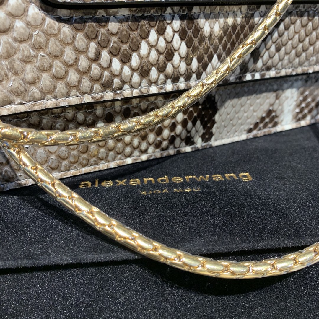 BVLGARI宝格丽蟒蛇皮单肩包288620