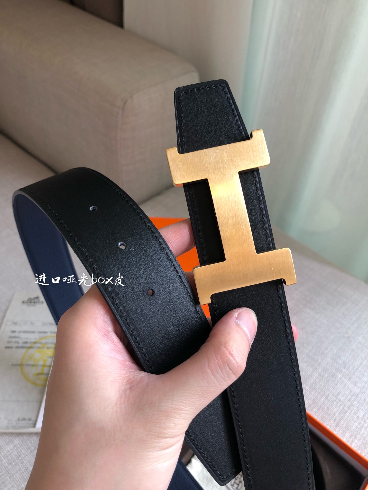 p380 同步 Hermes-Constance Belt BucKLE & REVERSIBLE LEATH STRAP 87MM and 32MM - 图片 5