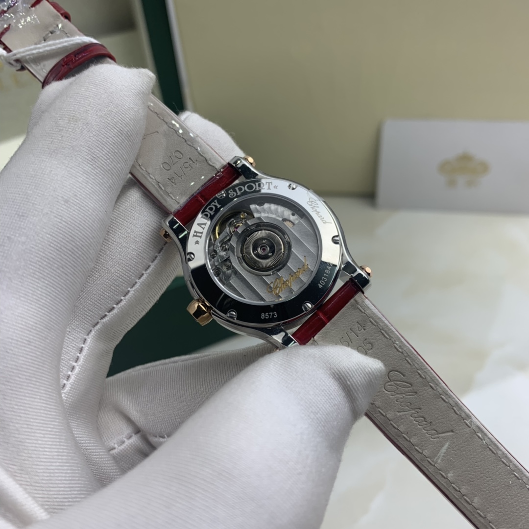 Chopard 皇家 萧邦快乐钻女表三钻腕表