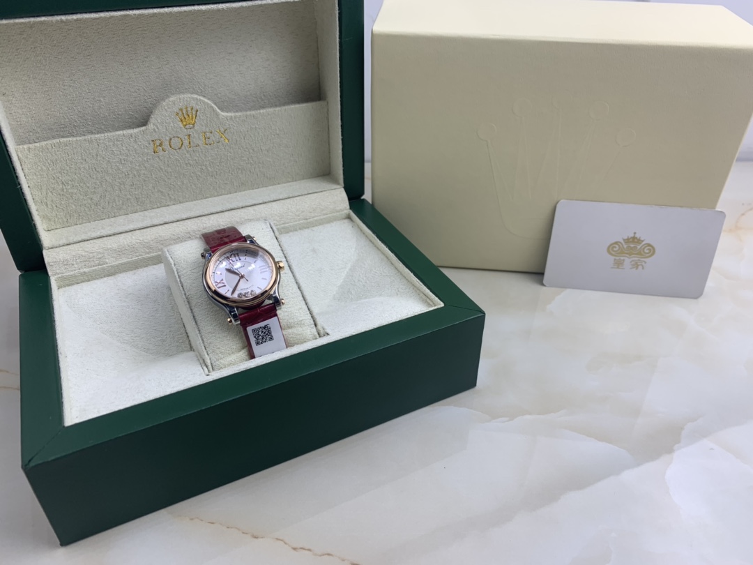 Chopard 皇家 萧邦快乐钻女表三钻腕表